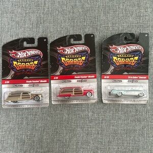 2009 Hot wheels bundle three Larry’s Garage Real Riders